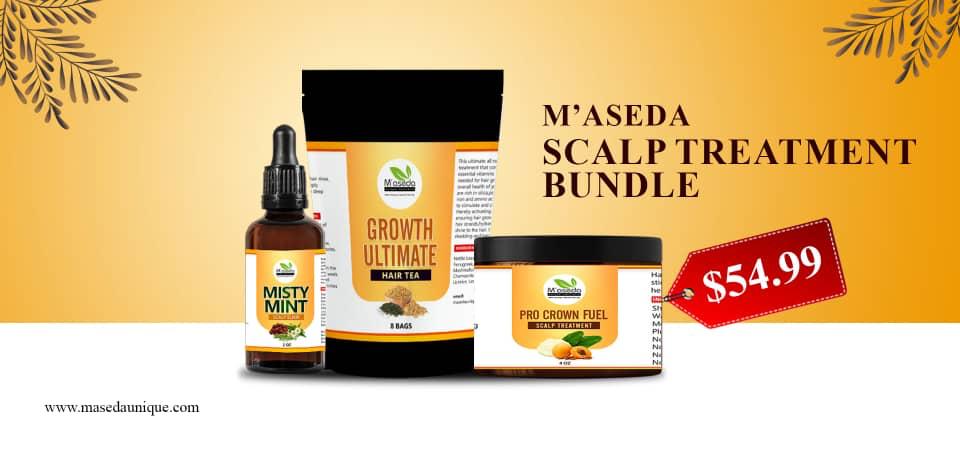MASEDA - SCALP TREATMENT BUNDLE – Maseda Unique Naturalle