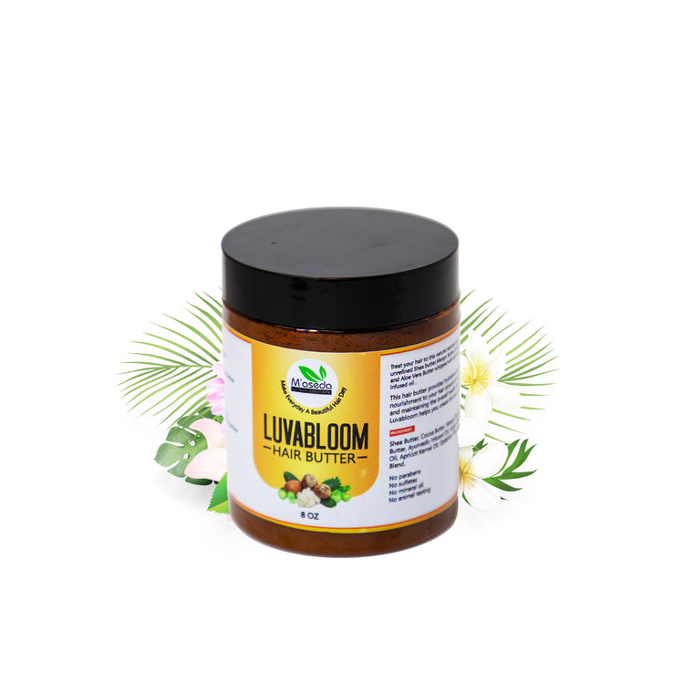 LUVABLOOM - HAIR BUTTER 8 OZ